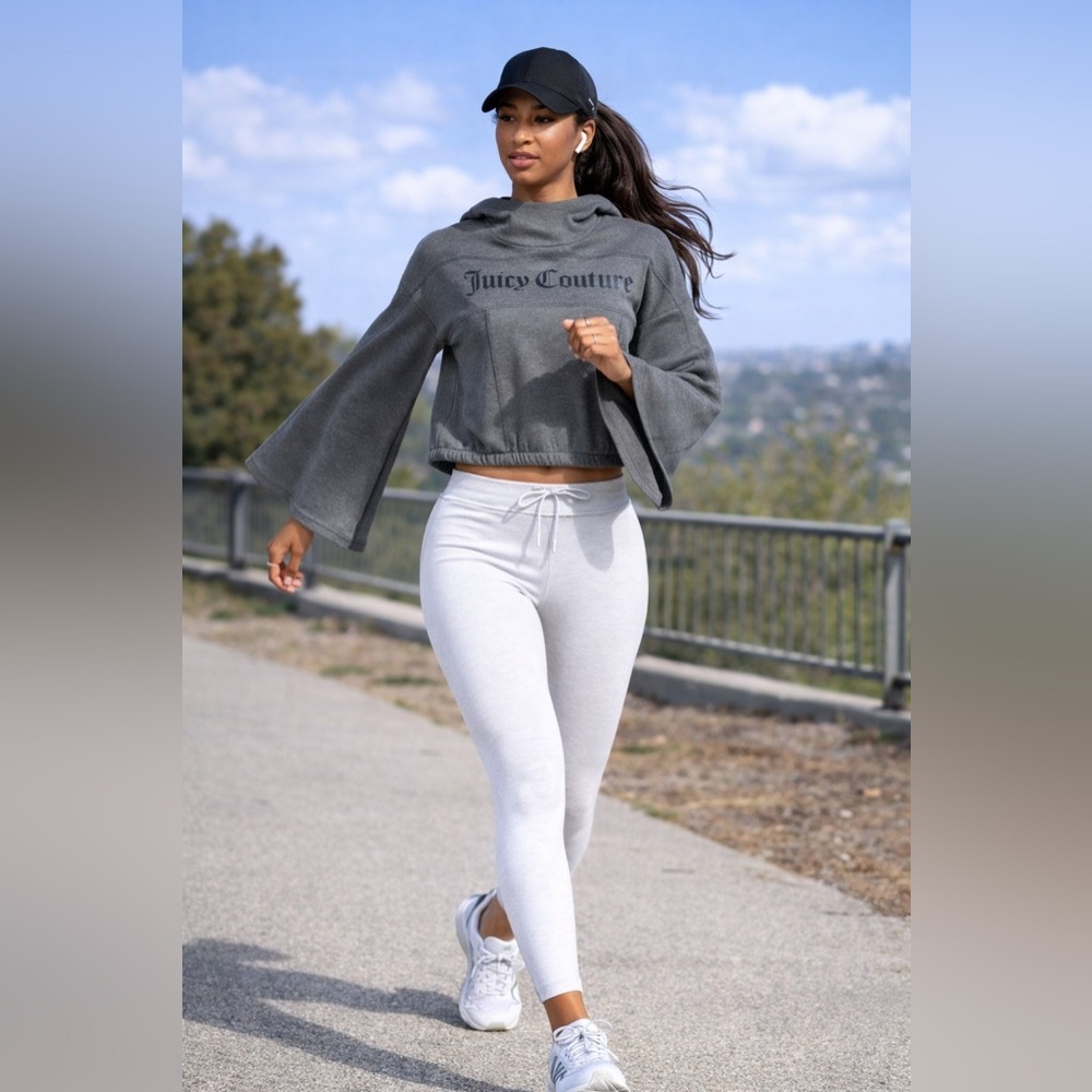 Juicy Couture cropped hoodie